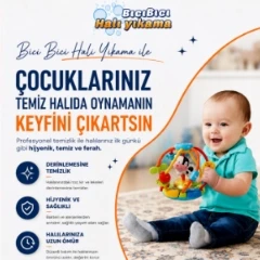 Çocuk Temiz Halı Keyfi - Bıcı Bıcı Halı Yıkama